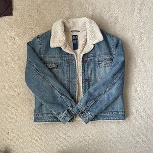 Vintage Gap Sherpa Jean Jacket
